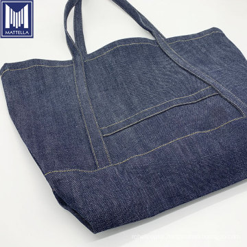 japanese100% cotton selvedge denim fabric handbag tote